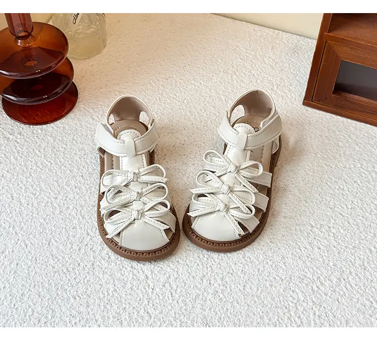 Silver Roman High Top Sandals for Girls Toddler — feature 11