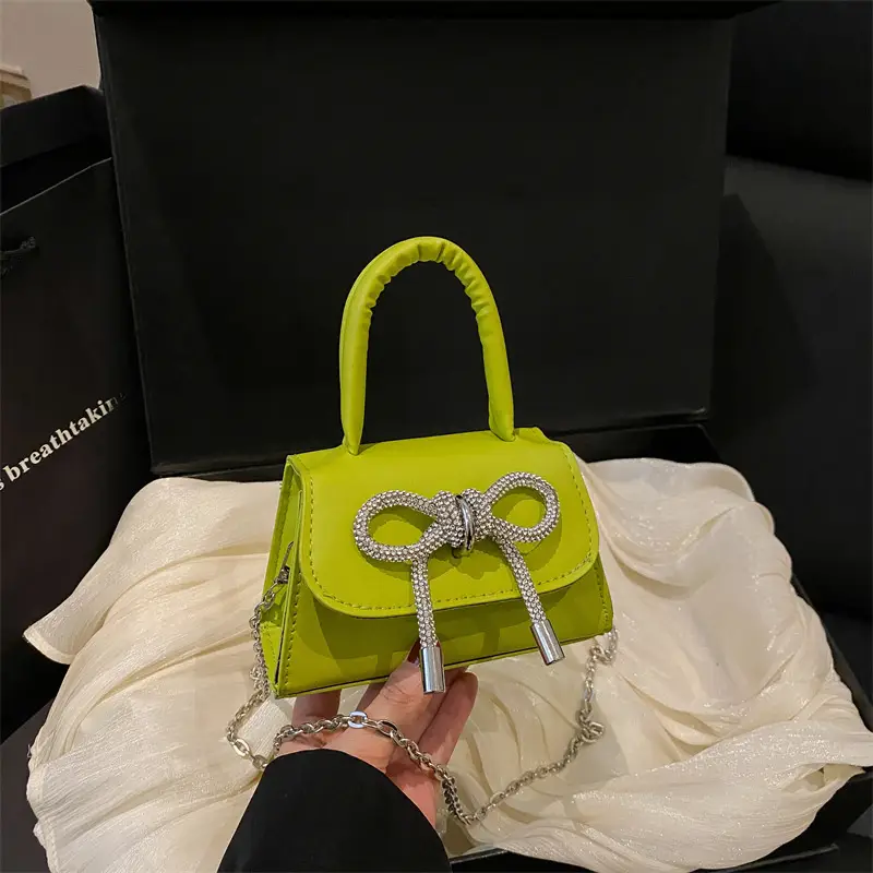 Women's Mini Square Bag Lime Green 2025 - Image 4