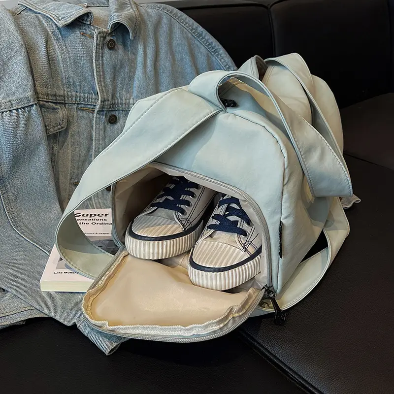 White Crossbody Bag for Girls & Men Large Capacity — feature 16