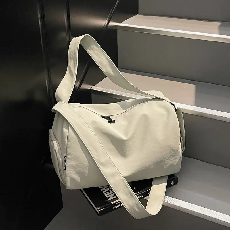 White Crossbody Bag for Girls & Men Large Capacity — feature 20