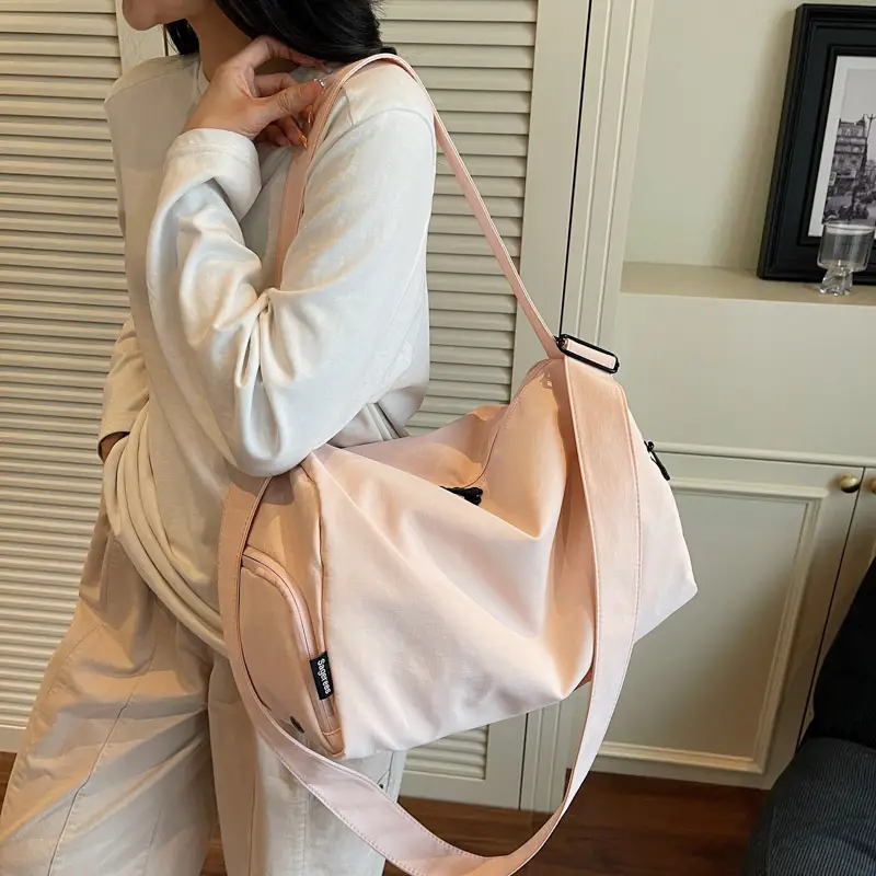 White Crossbody Bag for Girls & Men Large Capacity — feature 23