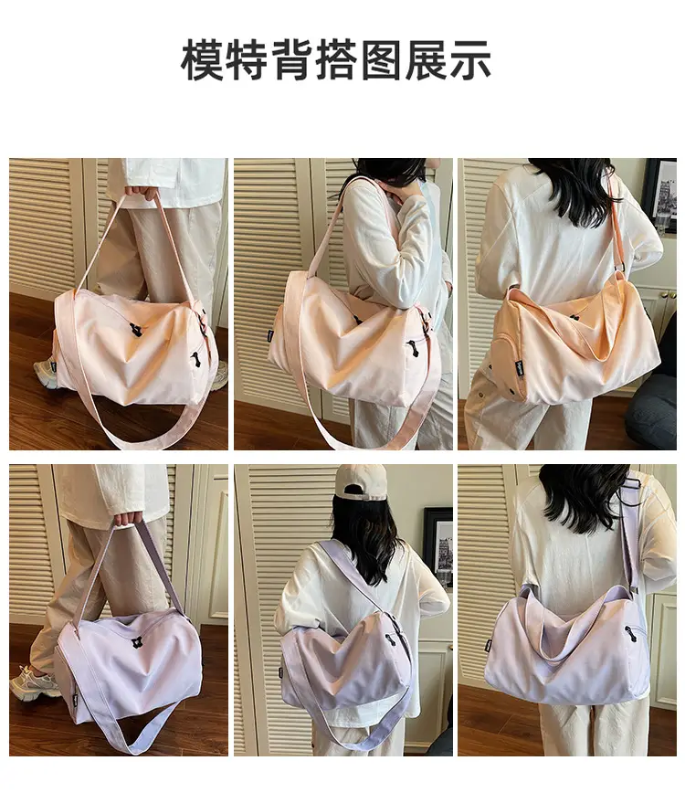 White Crossbody Bag for Girls & Men Large Capacity — feature 9