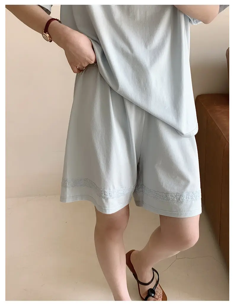 Sen Island Mulberry Silk Pajamas for Women, New Summer Short-Sleeve High-End Homewear, Suitable for Outdoor Wear, Cool and Thin Two-Piece Set — feature 15