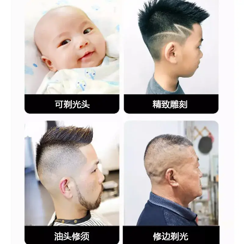 Electric Hair Clipper with Digital Display and Engraving - Image 4