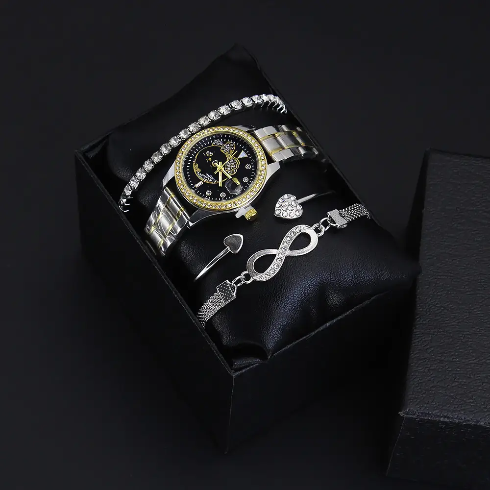 Luxury Bracelet Watch Set for Women Quartz Watch - Image 10