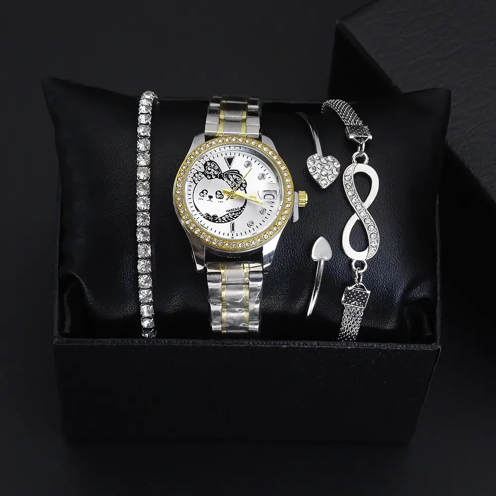 Luxury Bracelet Watch Set for Women Quartz Watch - Image 6