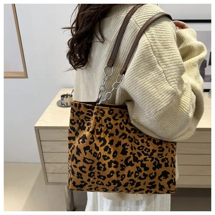 Leopard Print Chain Handbag for Women 2024 — feature 16