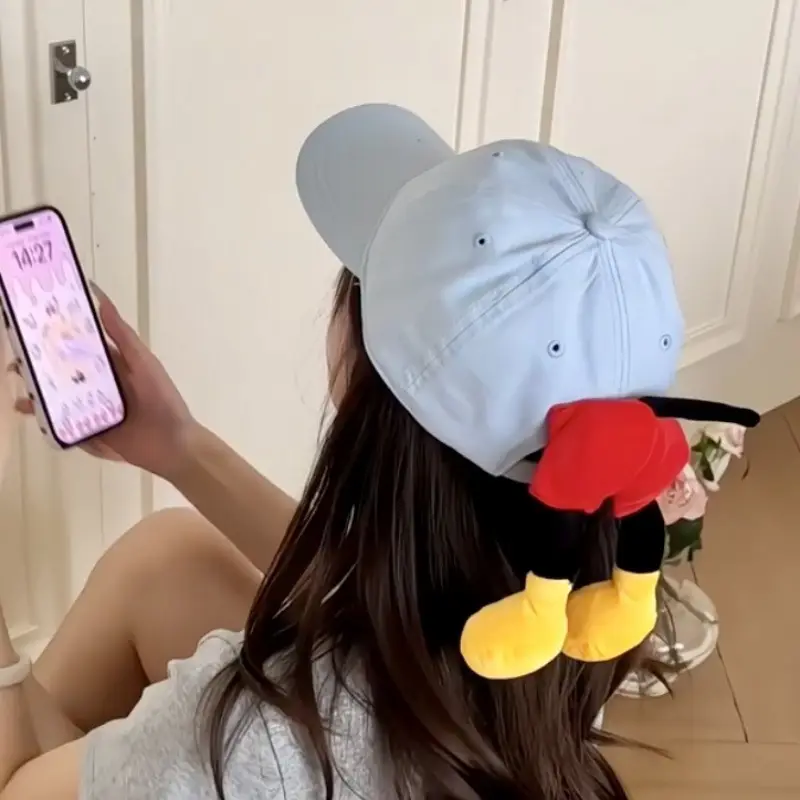 Cute Cartoon Butt Hat for Women Spring Summer Sunshade Baseball Cap — feature 23