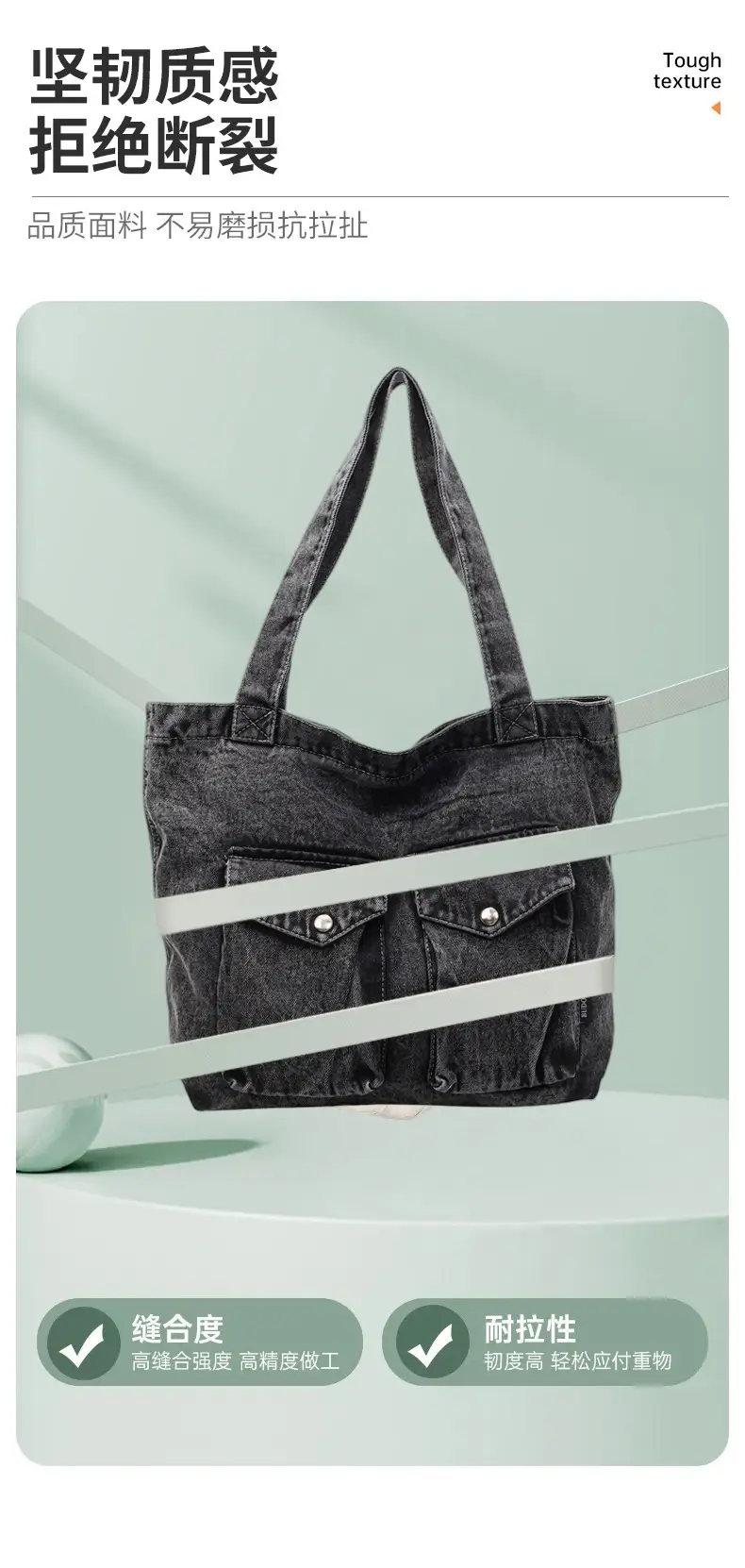 Urban Light Travel Flip-Top Shoulder Bag with Layered Storage — feature 5