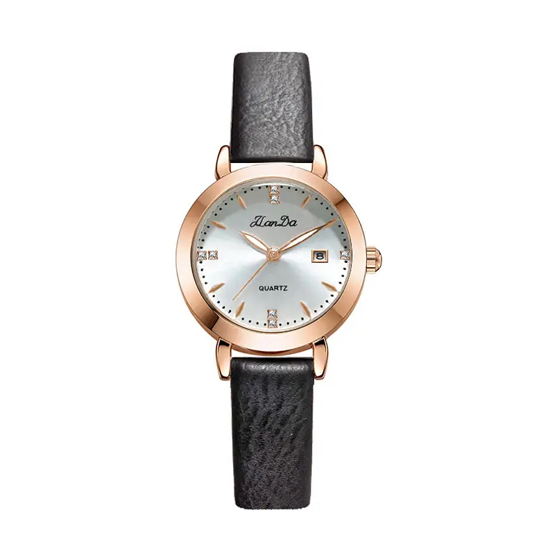 Women's Korean Style Quartz Watch with Calendar - Image 3