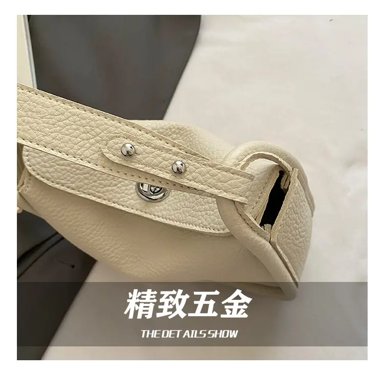 Trendy Yellow Pebbled Shoulder Bag for Women — feature 11