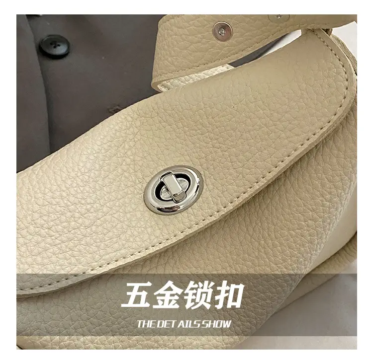 Trendy Yellow Pebbled Shoulder Bag for Women — feature 14