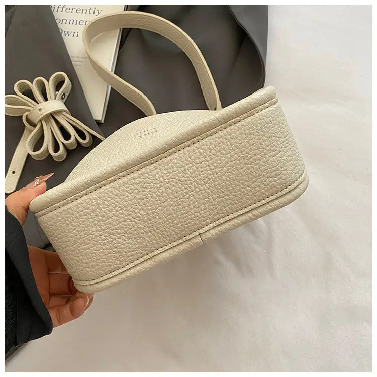 Trendy Yellow Pebbled Shoulder Bag for Women — feature 29
