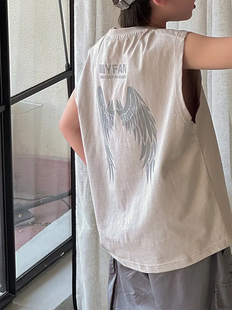 Kids Vests 2026 Summer Sleeveless Pure Cotton Boys