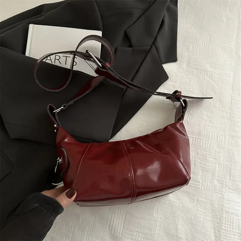 French Style 2025 Casual Handbag Underarm Bag - Image 3