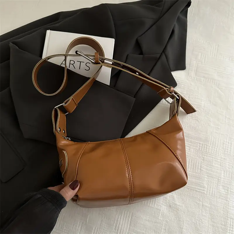 French Style 2025 Casual Handbag Underarm Bag - Image 4