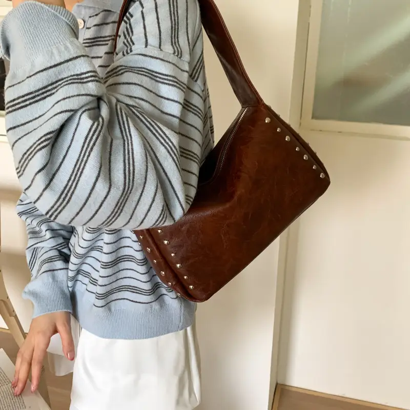 Women Cross-Border Leather Bag Summer 2025 - Image 4