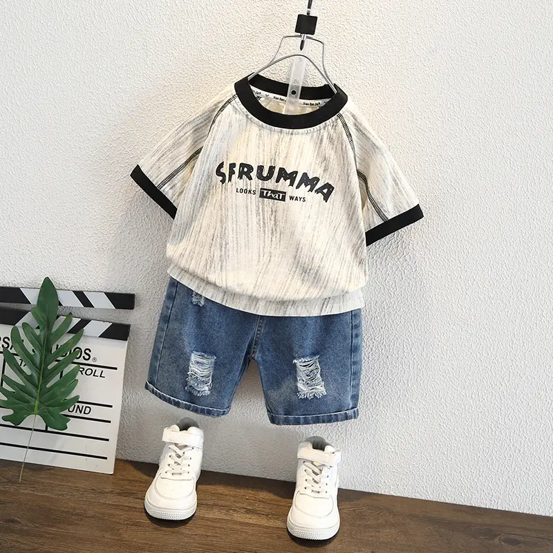 Boys 2025 Thin Cotton T-Shirt Medium Large