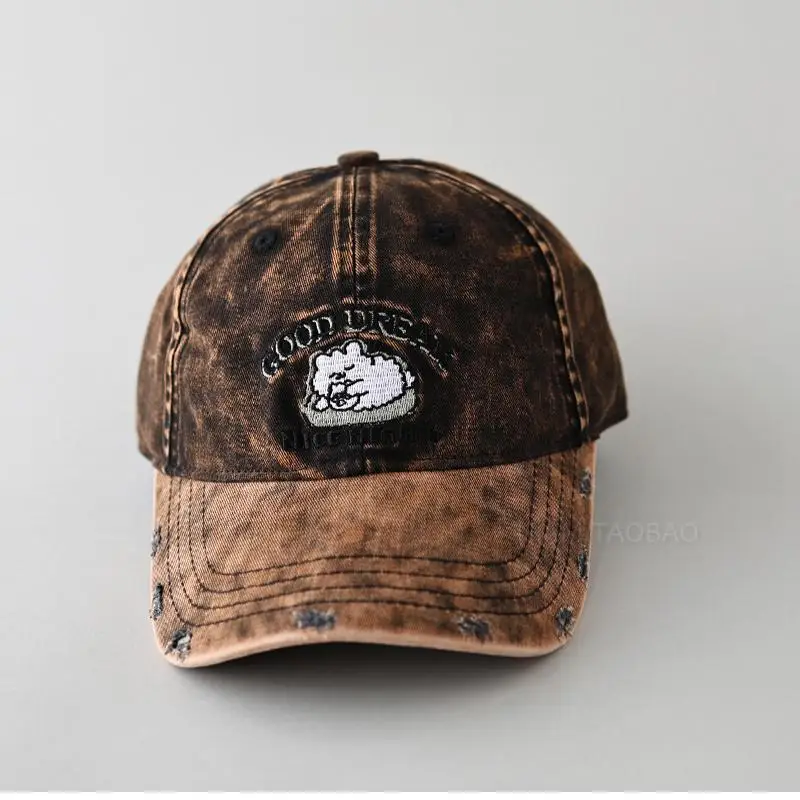 American Retro Washed Baseball Cap for Men Women - Image 6