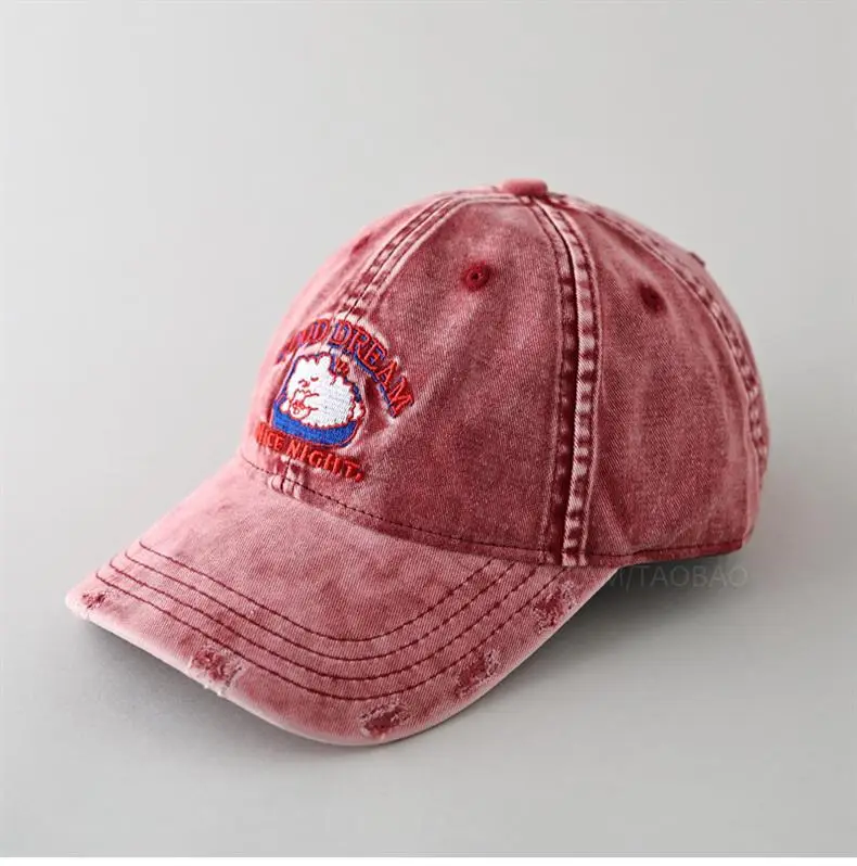 American Retro Washed Baseball Cap for Men Women β feature 5