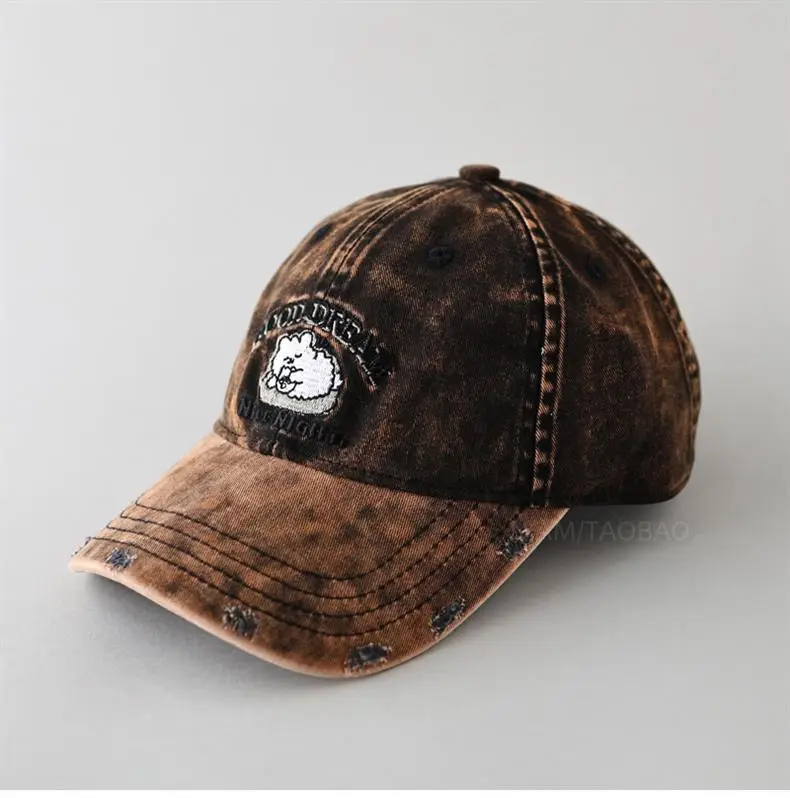 American Retro Washed Baseball Cap for Men Women β feature 6