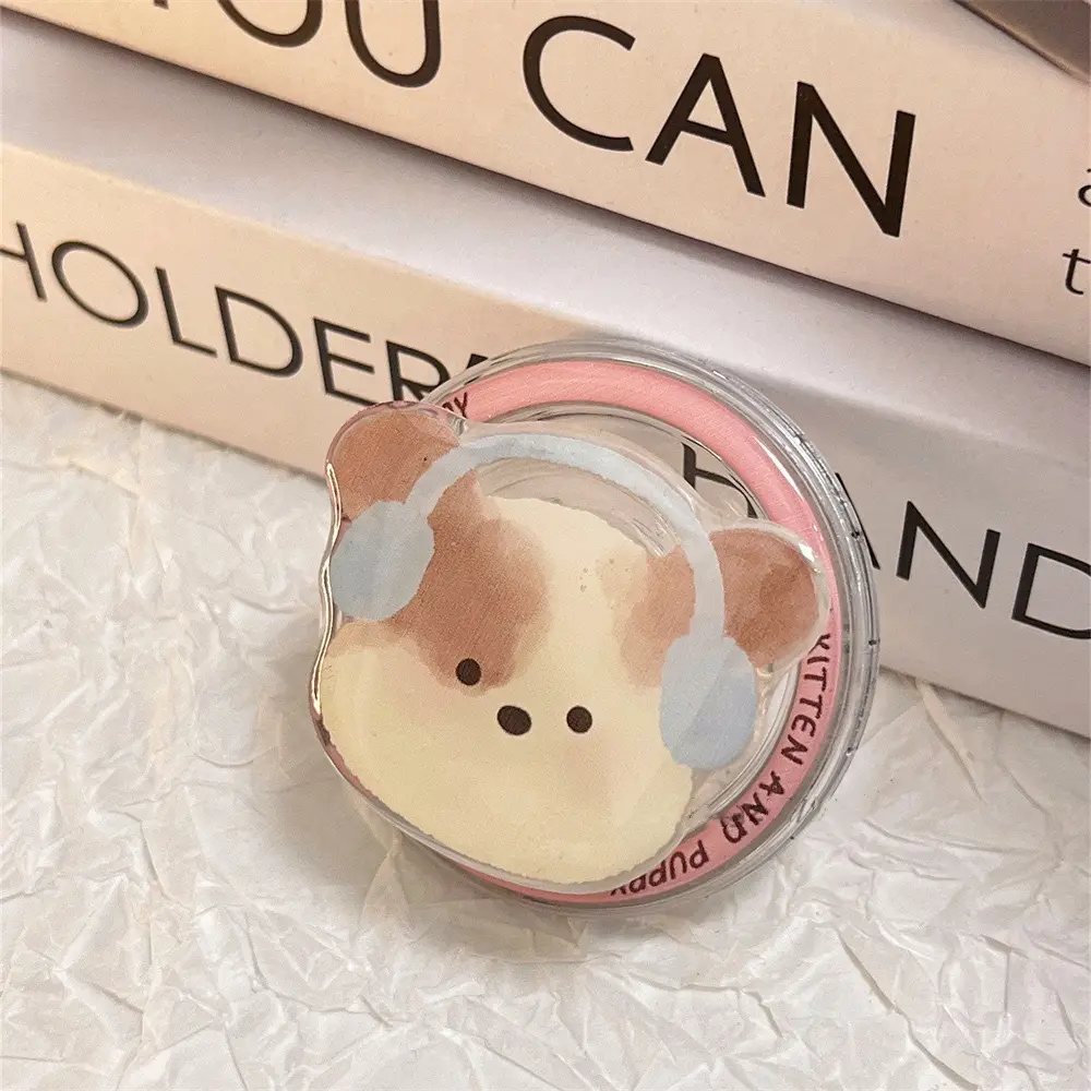 Cute Cartoon Magnetic Phone Holder with Multiple Colors - Image 14