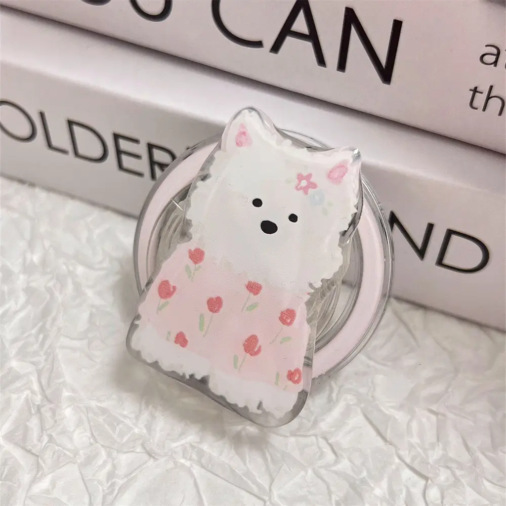 Cute Cartoon Magnetic Phone Holder with Multiple Colors - Image 17
