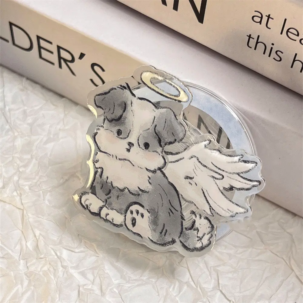 Cute Cartoon Magnetic Phone Holder with Multiple Colors - Image 4