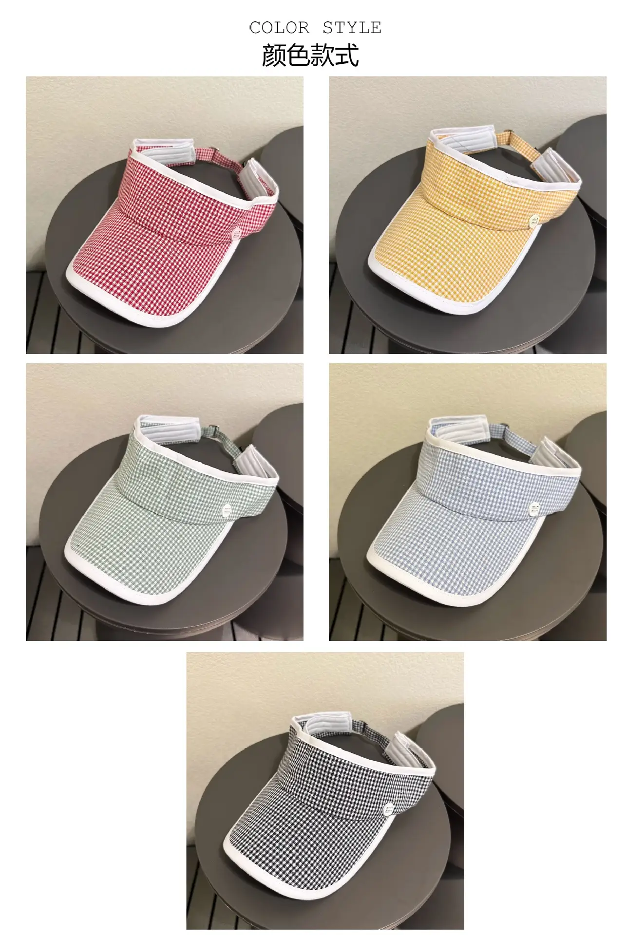 Korean Duckbill Visor Hat for Women Summer Sun Protection — feature 1