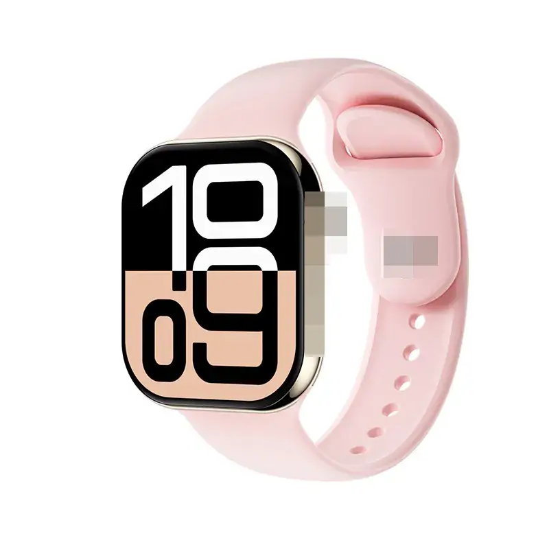 Pink Smart Watch with Touchscreen & Ai Translation - Image 2
