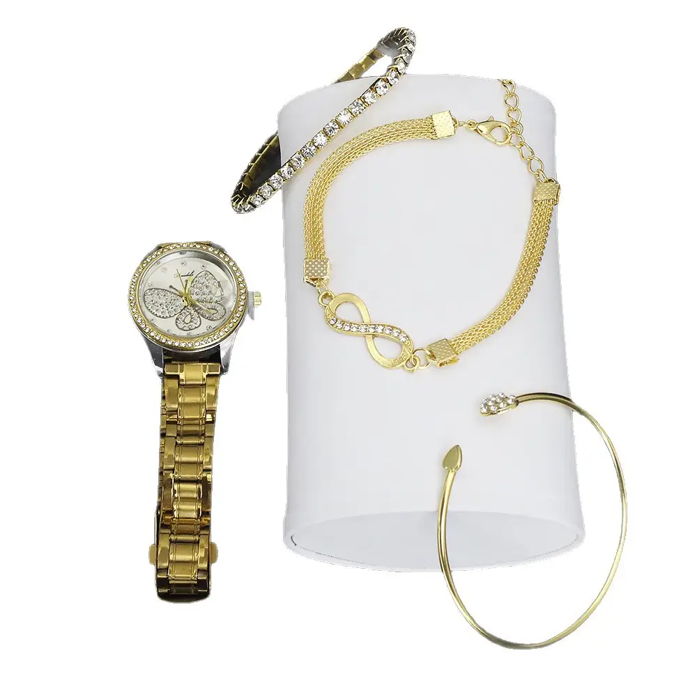 Ladies Watch Set with Diamond Bracelet & Watch - Image 11
