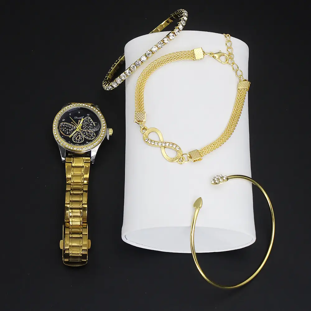 Ladies Watch Set with Diamond Bracelet & Watch — feature 14
