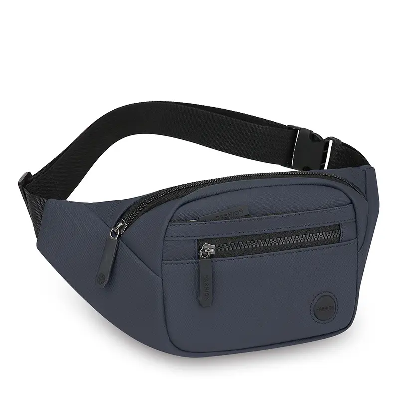 Men's Black Crossbody Bag with 4 Colors