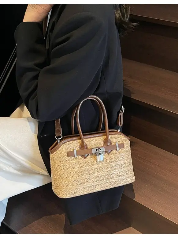 Women Crossbody Straw Bag Spring New Fashion 2026