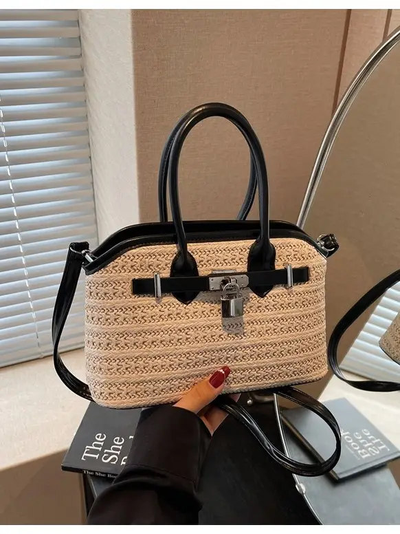Women Crossbody Straw Bag Spring New Fashion 2026