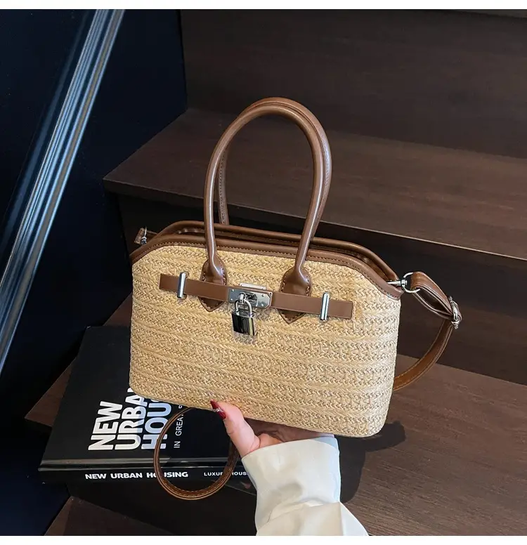 Women Crossbody Straw Bag Spring New Fashion 2026
