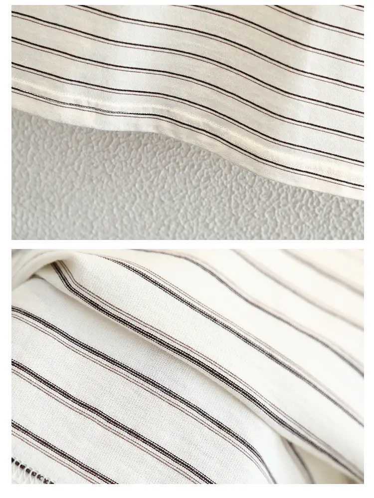 Boys Striped T-Shirt 2026 Summer Half Sleeve Top — feature 13