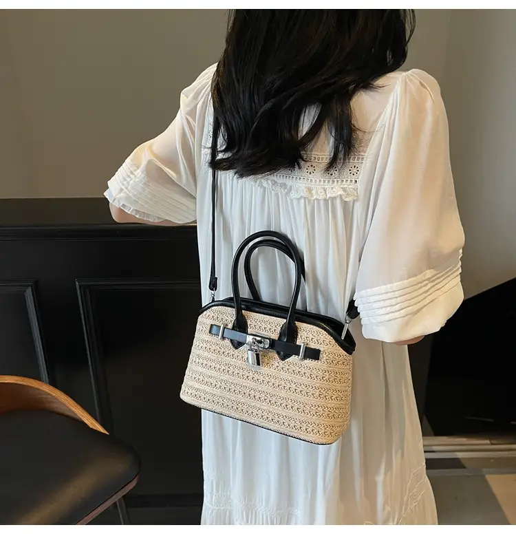 Women Straw Crossbody Bag Spring New Fashion — feature 11