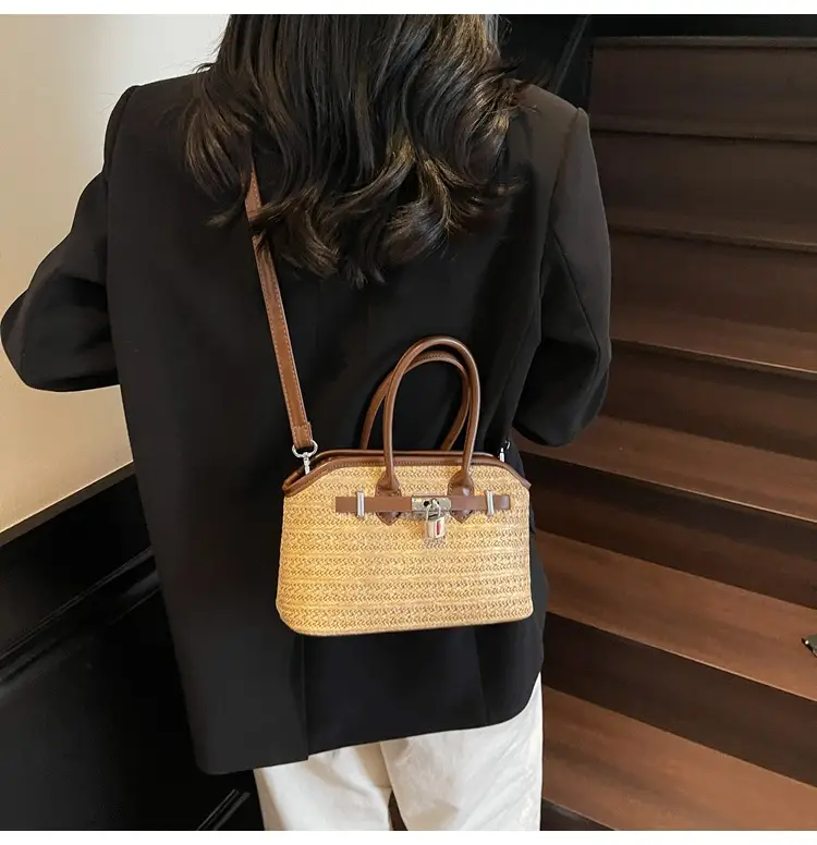 Women Straw Crossbody Bag Spring New Fashion — feature 20