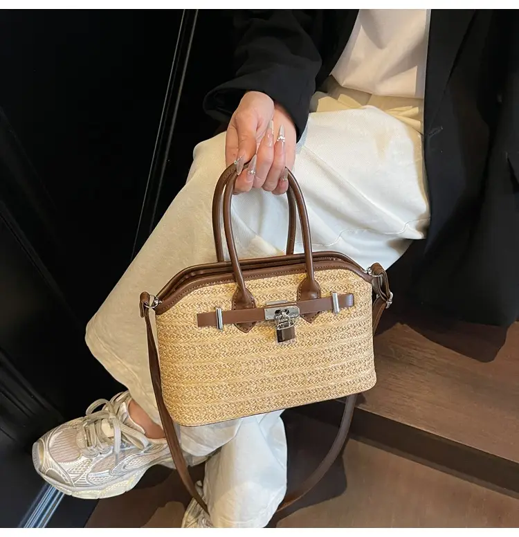 Women Straw Crossbody Bag Spring New Fashion — feature 24
