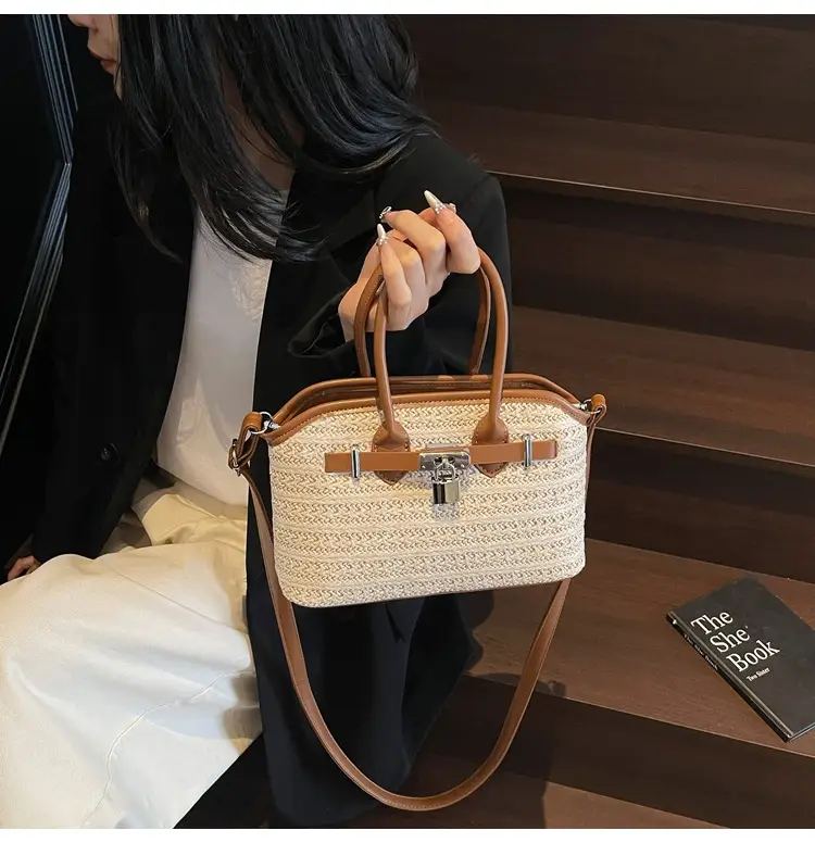 Women Straw Crossbody Bag Spring New Fashion — feature 28