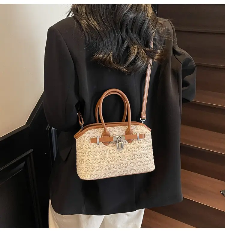 Women Straw Crossbody Bag Spring New Fashion — feature 30