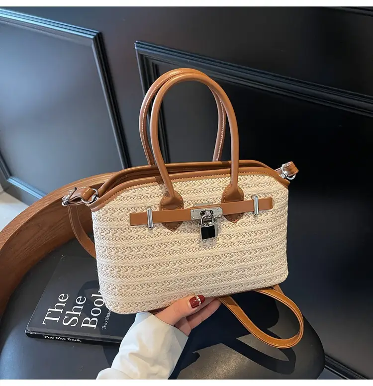Women Straw Crossbody Bag Spring New Fashion — feature 36