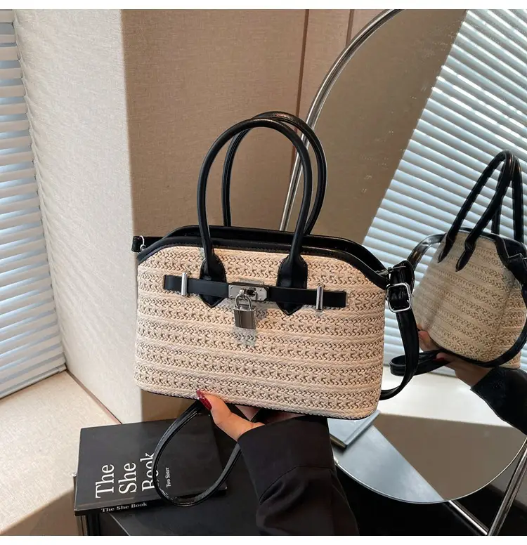 Women Straw Crossbody Bag Spring New Fashion — feature 40