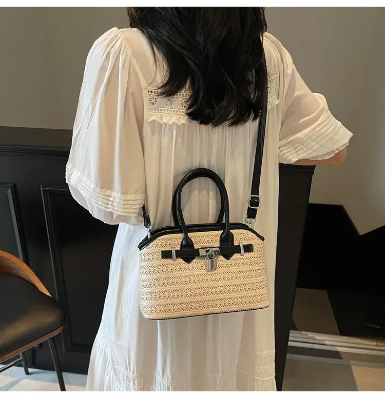 Women Straw Crossbody Bag Spring New Fashion — feature 9