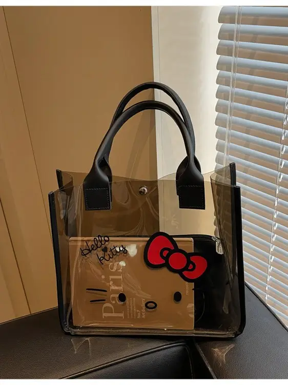 Transparent Shoulder Bag for Women Luxury Travel Accessory - Image 7
