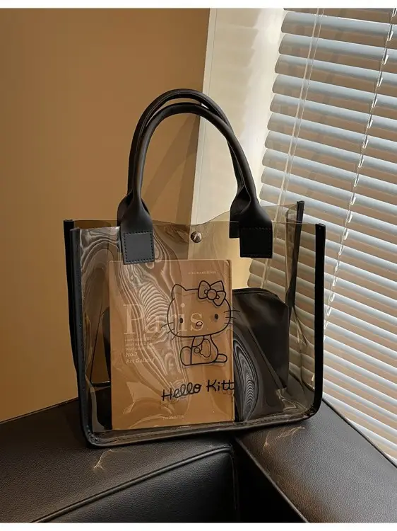 Transparent Shoulder Bag for Women Luxury Travel Accessory - Image 8
