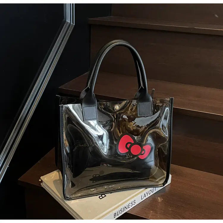 Transparent Shoulder Bag for Women Luxury Travel Accessory - Image 3