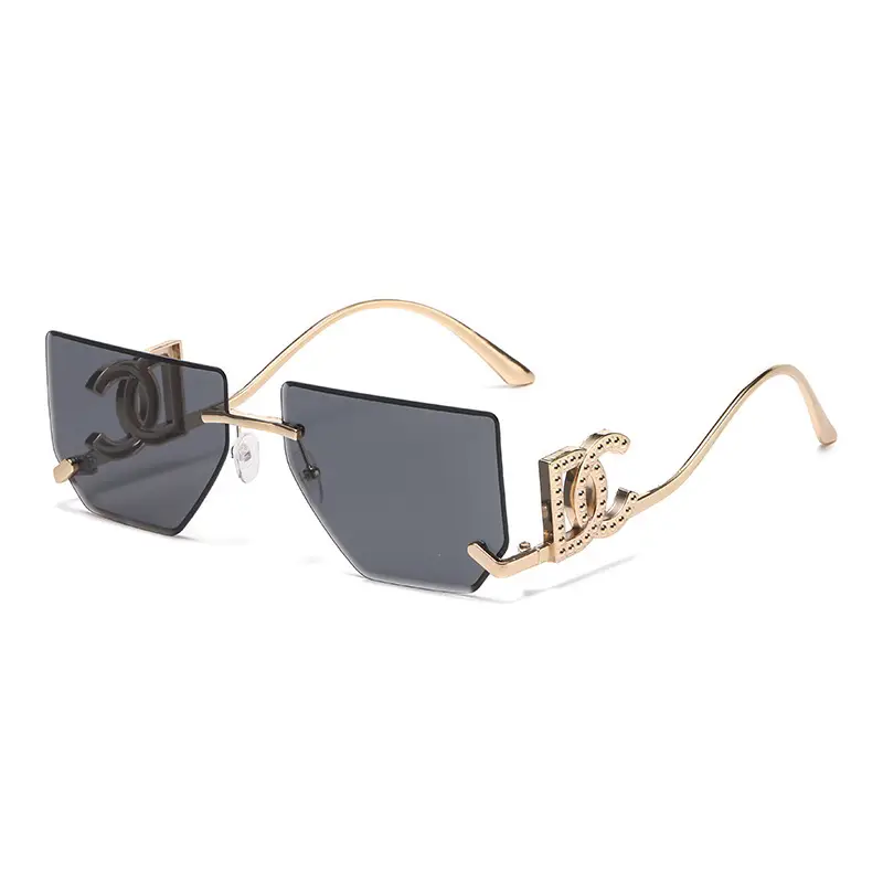 Women Square Frame Sunglasses Anti-UV European American - Image 12