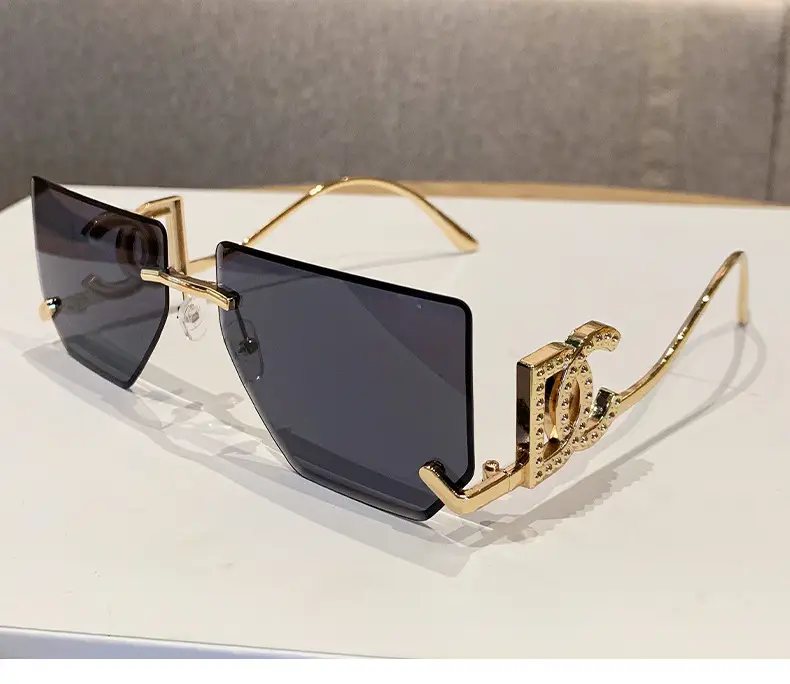 Women Square Frame Sunglasses Anti-UV European American — feature 12